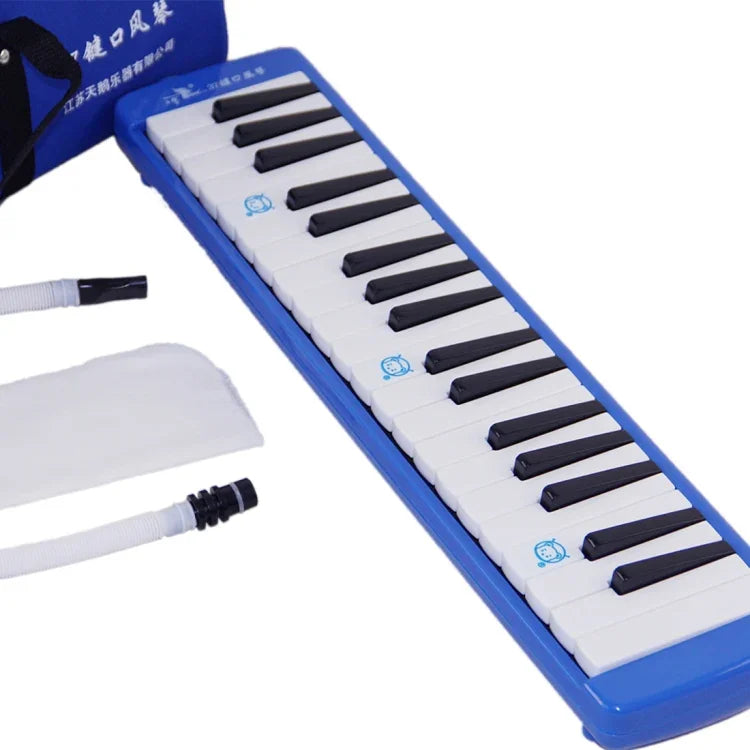 Đàn melodica phím 37 Swan SW37J dành cho trẻ em, học sinh mới bắt đầu, nhạc cụ, Harmonika đa âm 37 phím SW37J