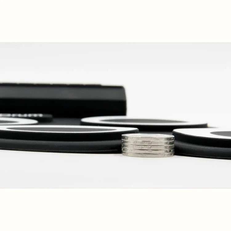Trống điện tử USB cuộn tay bằng silicone di động, Trống điện tử USB (Đen), Trống điện tử (Xanh lá)