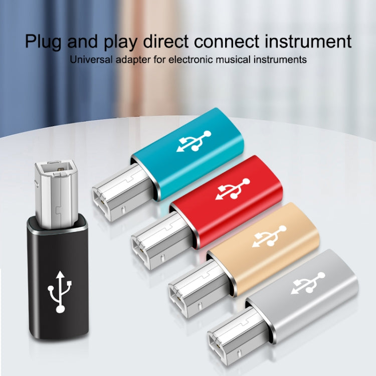 Bộ chuyển đổi Type-C cái sang MIDI đực đa năng cho nhạc cụ điện tử