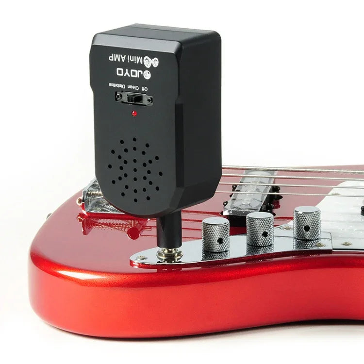 Ampli guitar mini công suất lớn JOYO JA-01 2W với loa bass điện tử và hiệu ứng méo tiếng, Hỗ trợ MP3 / Tai nghe, JA-01