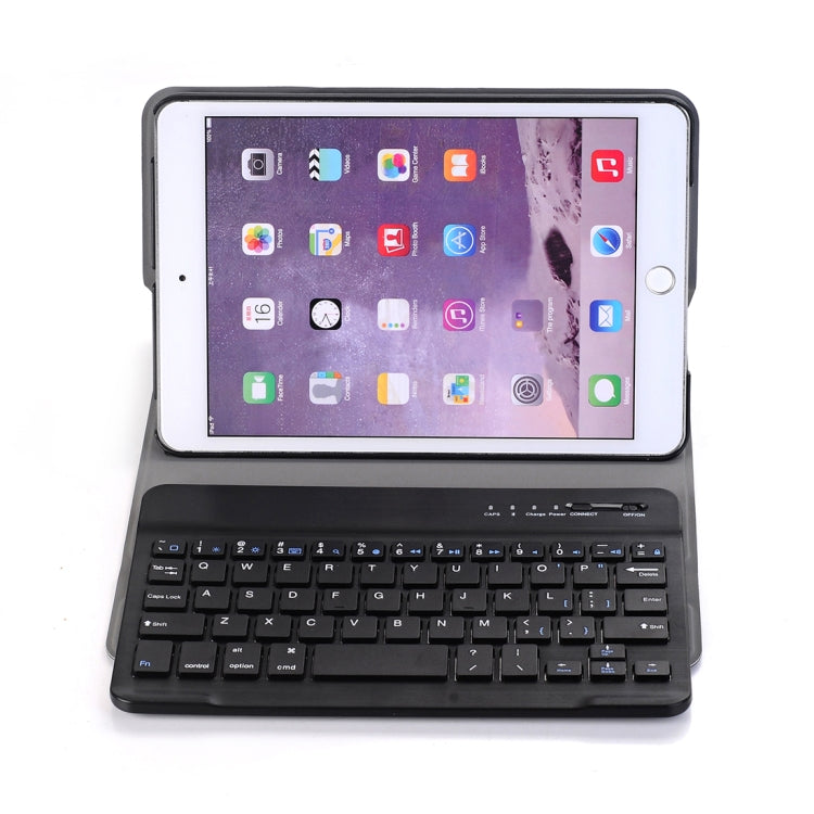 A03 Bao da máy tính bảng gập ngang siêu mỏng ABS đa năng + bàn phím Bluetooth cho iPad mini 3 / 2 / 1