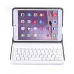 A03 Bao da máy tính bảng gập ngang siêu mỏng ABS đa năng + bàn phím Bluetooth cho iPad mini 3 / 2 / 1