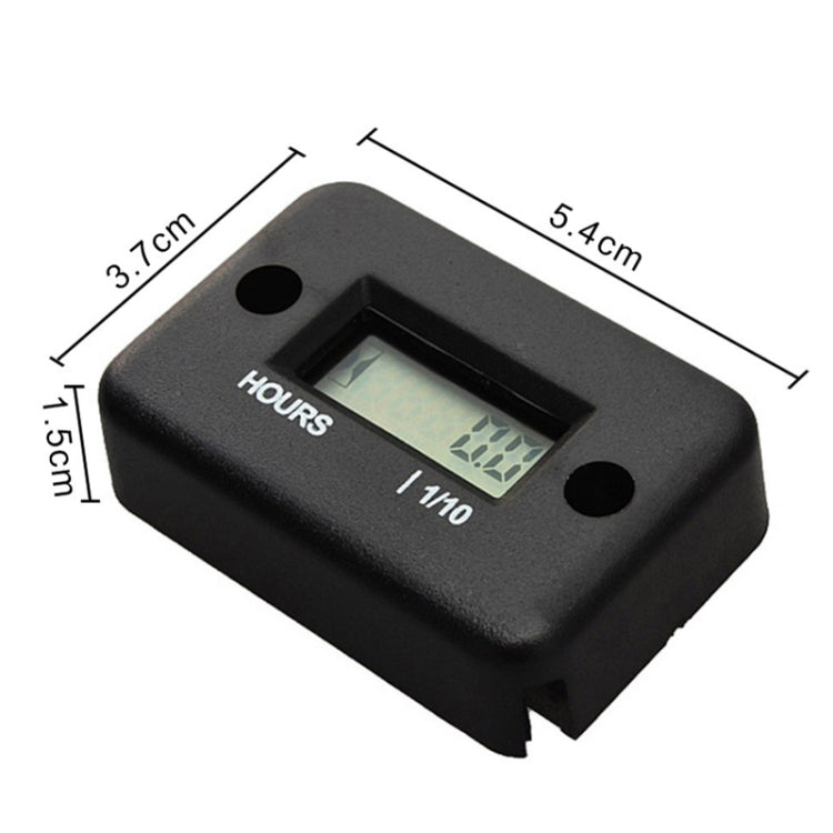 Đồng hồ báo thức hẹn giờ kỹ thuật số chống nước B708BK cho xe máy ATV, B708BK chống nước