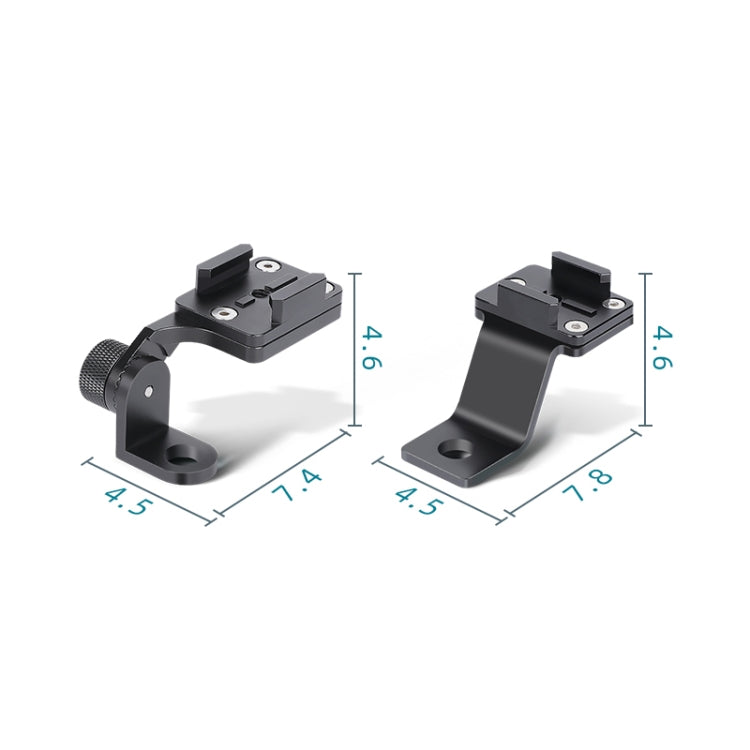 Giá đỡ điện thoại hợp kim tay lái xe máy RUIGPRO cho GoPro/ Insta360/DJI OSMO Camera thể thao