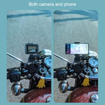 Giá đỡ điện thoại hợp kim tay lái xe máy RUIGPRO cho GoPro/ Insta360/DJI OSMO Camera thể thao