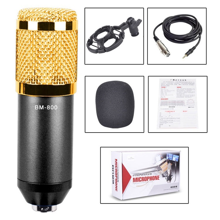 Tương thích với PC / Mac cho phát sóng trực tiếp, KTV, v.v., BM800 Đen, BM800 Hồng, BM800 Xanh, BM800 Đỏ, BM800 Trắng