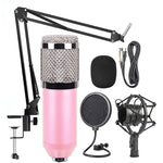 Bộ micro kim loại cao cấp BM-800 chuyên dùng cho hát K-Song mạng, Bộ BM800 Đen, Bộ BM800 Hồng, Bộ BM800 Xanh, Bộ BM800 Trắng