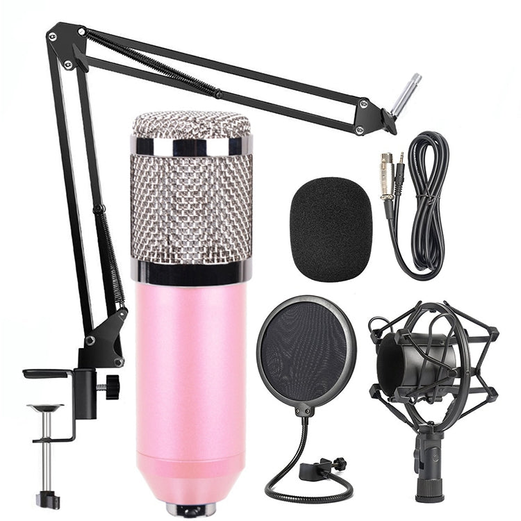 Bộ micro kim loại cao cấp BM-800 chuyên dùng cho hát K-Song mạng, Bộ BM800 Đen, Bộ BM800 Hồng, Bộ BM800 Xanh, Bộ BM800 Trắng