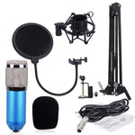 Bộ micro kim loại cao cấp BM-800 chuyên dùng cho hát K-Song mạng, Bộ BM800 Đen, Bộ BM800 Hồng, Bộ BM800 Xanh, Bộ BM800 Trắng