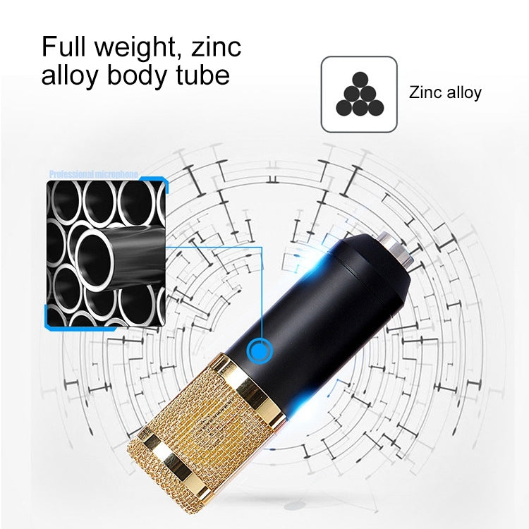 Bộ micro kim loại cao cấp BM-800 chuyên dùng cho hát K-Song mạng, Bộ BM800 Đen, Bộ BM800 Hồng, Bộ BM800 Xanh, Bộ BM800 Trắng