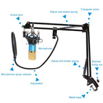 Bộ micro kim loại cao cấp BM-800 chuyên dùng cho hát K-Song mạng, Bộ BM800 Đen, Bộ BM800 Hồng, Bộ BM800 Xanh, Bộ BM800 Trắng