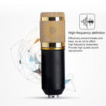 Bộ micro kim loại cao cấp BM-800 chuyên dùng cho hát K-Song mạng, Bộ BM800 Đen, Bộ BM800 Hồng, Bộ BM800 Xanh, Bộ BM800 Trắng