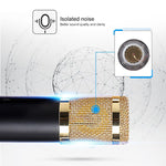 Bộ micro kim loại cao cấp BM-800 chuyên dùng cho hát K-Song mạng, Bộ BM800 Đen, Bộ BM800 Hồng, Bộ BM800 Xanh, Bộ BM800 Trắng