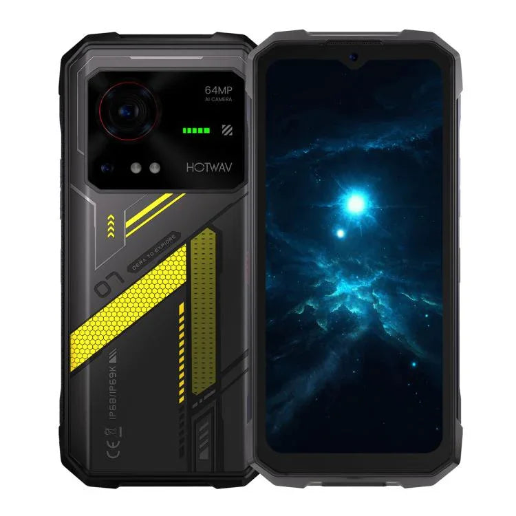 HOTWAV Hyper 7 Điện thoại bền, 8GB+256GB, 10800mAh, 6.6 inch Android 14 MediaTek Dimensity 7050 5G, Mạng: 5G, OTG, NFC