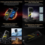 HOTWAV Hyper 7 Điện thoại bền, 8GB+256GB, 10800mAh, 6.6 inch Android 14 MediaTek Dimensity 7050 5G, Mạng: 5G, OTG, NFC
