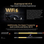 HOTWAV Hyper 7 Điện thoại bền, 8GB+256GB, 10800mAh, 6.6 inch Android 14 MediaTek Dimensity 7050 5G, Mạng: 5G, OTG, NFC