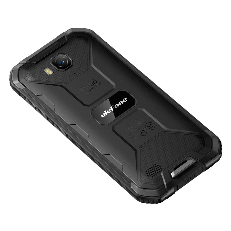 Chống nước IP68/IP69K, chống bụi, chống sốc, nhận diện khuôn mặt, pin 4000mAh, màn hình 5.0 inch Android 9.0 MTK6580A/W Quad Core lên đến 1.3GHz, Mạng: 3G, Armor X6 2GB+16GB