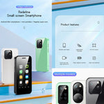 Điện thoại MTK6580 Quad Core lên đến 1.3GHz màn hình 2.5 inch, Bluetooth, WiFi, FM, mạng 3G, 2 SIM, XS13