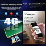 Nhận diện khuôn mặt hồng ngoại, Android 6.0 MTK6737 Quad Core lên đến 1.1GHz màn hình 3.46 inch, BT, WiFi, FM, mạng 4G, GPS, 2 SIM, 3GB+64GB