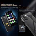 Điện thoại Android 10.0 MTK6750 Octa Core màn hình 3.0 inch, Bluetooth, WiFi, OTG, mạng 4G, 2 SIM, hỗ trợ Google Play, 2GB+16GB