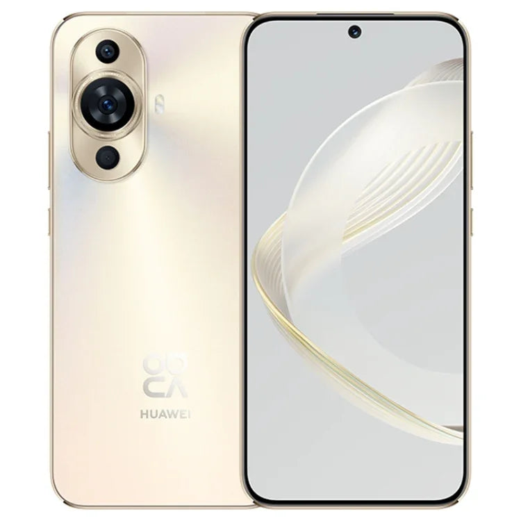 Hai camera sau, nhận diện vân tay trên màn hình, màn hình 6,7 inch HarmonyOS Qualcomm Snapdragon 778G 4G tám nhân lên đến 2,4GHz, Mạng: 4G, OTG, NFC, không hỗ trợ Google Play, nova 11 256GB