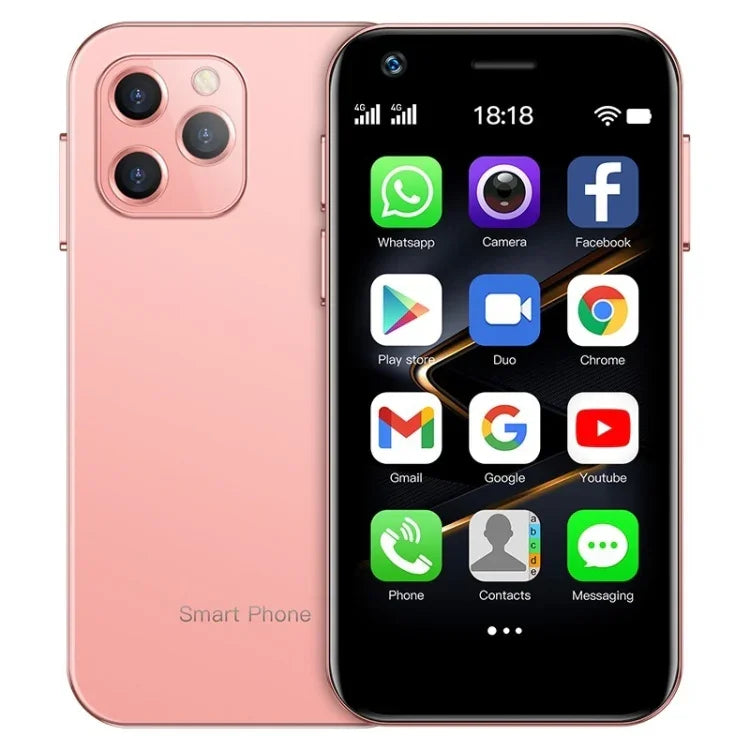 SOYES XS12 Pro, 4GB+64GB, màn hình 3.0 inch, Android 10.0, MTK6750 Octa Core, Bluetooth, WiFi, FM, OTG, Mạng: 4G, Dual SIM, Hỗ trợ Google Play, 4GB+64GB
