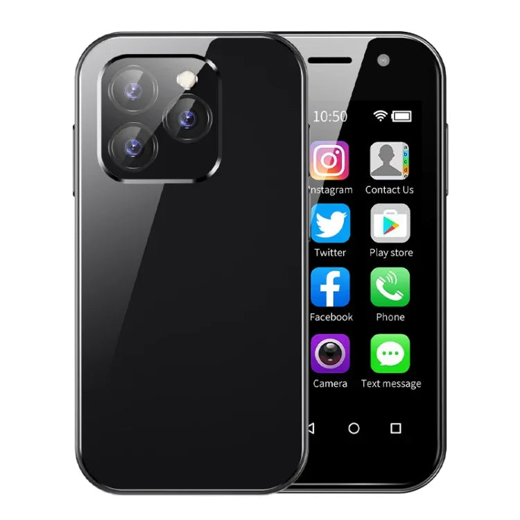 Nhận diện khuôn mặt, màn hình 3.0 inch Android 9.0 MTK6739CW Quad Core lên đến 1.28GHz, OTG, Mạng: 4G, Dual SIM, Hỗ trợ Google Play, 3GB+32GB