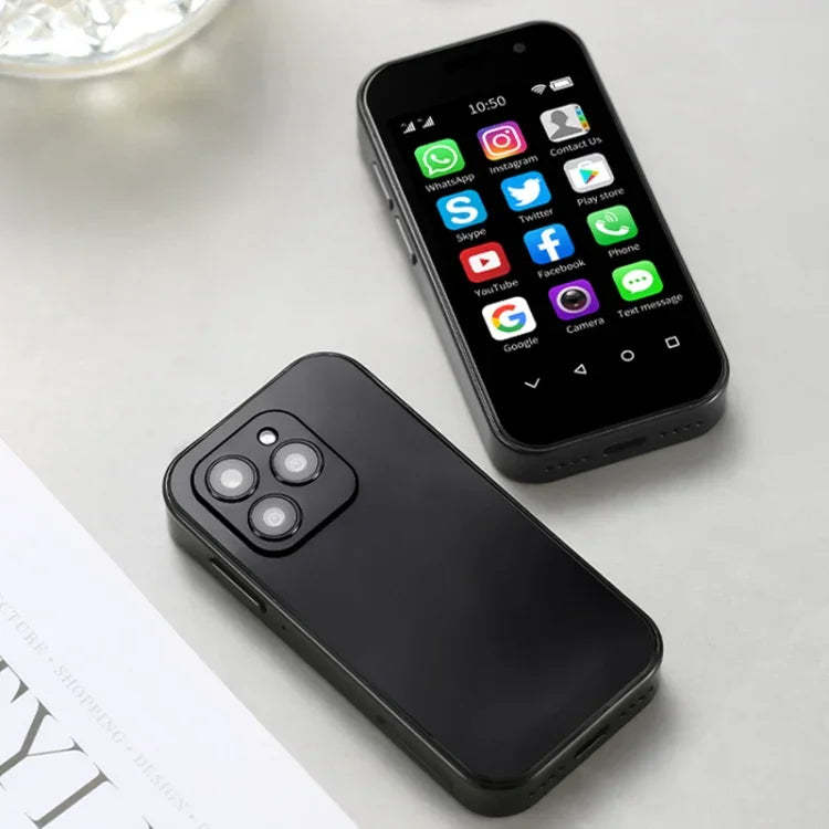 Nhận diện khuôn mặt, màn hình 3.0 inch Android 9.0 MTK6739CW Quad Core lên đến 1.28GHz, OTG, Mạng: 4G, Dual SIM, Hỗ trợ Google Play, 3GB+32GB
