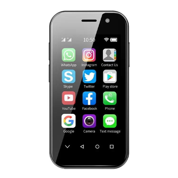 Nhận diện khuôn mặt, màn hình 3.0 inch Android 9.0 MTK6739CW Quad Core lên đến 1.28GHz, OTG, Mạng: 4G, Dual SIM, Hỗ trợ Google Play, 3GB+64GB
