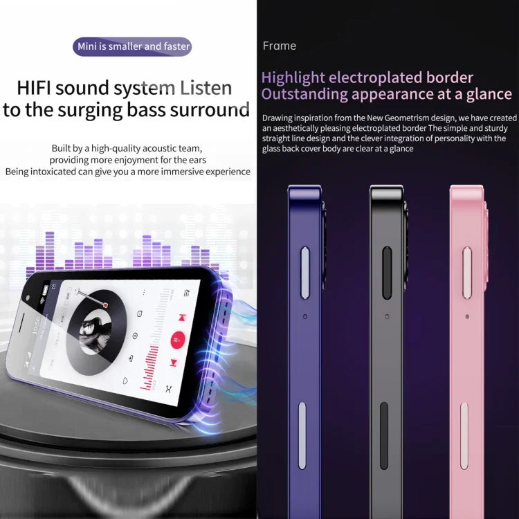 Nhận diện khuôn mặt, màn hình 3.0 inch Android 9.0 MTK6739CW Quad Core lên đến 1.28GHz, OTG, Mạng: 4G, Dual SIM, Hỗ trợ Google Play, 3GB+64GB