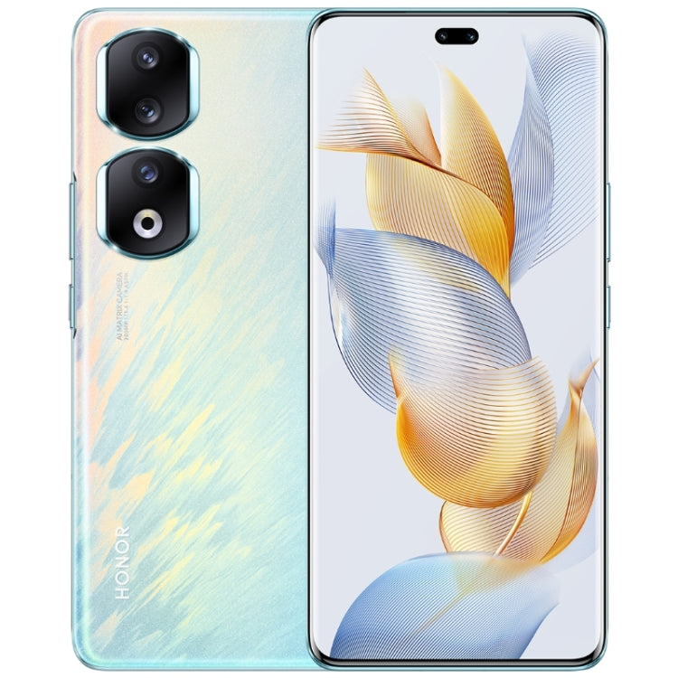 Camera ba phía sau + camera kép phía trước, nhận dạng vân tay trên màn hình, màn hình 6.78 inch Magic UI 7.1 Android 13 Qualcomm Snapdragon 8+ Gen 1 Octa Core lên đến 3.0GHz, Mạng: 5G, OTG, NFC, Không hỗ trợ Google Play, Honor 90 Pro 5G 12GB+256GB