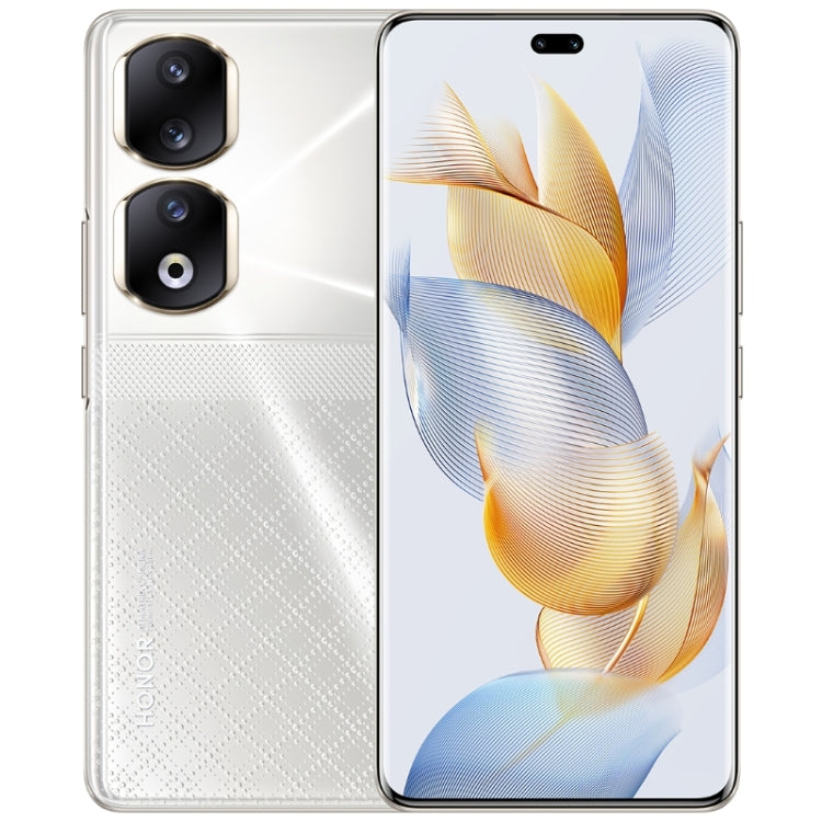 Camera ba phía sau + camera kép phía trước, nhận dạng vân tay trên màn hình, màn hình 6.78 inch Magic UI 7.1 Android 13 Qualcomm Snapdragon 8+ Gen 1 Octa Core lên đến 3.0GHz, Mạng: 5G, OTG, NFC, Không hỗ trợ Google Play, Honor 90 Pro 5G 12GB+256GB