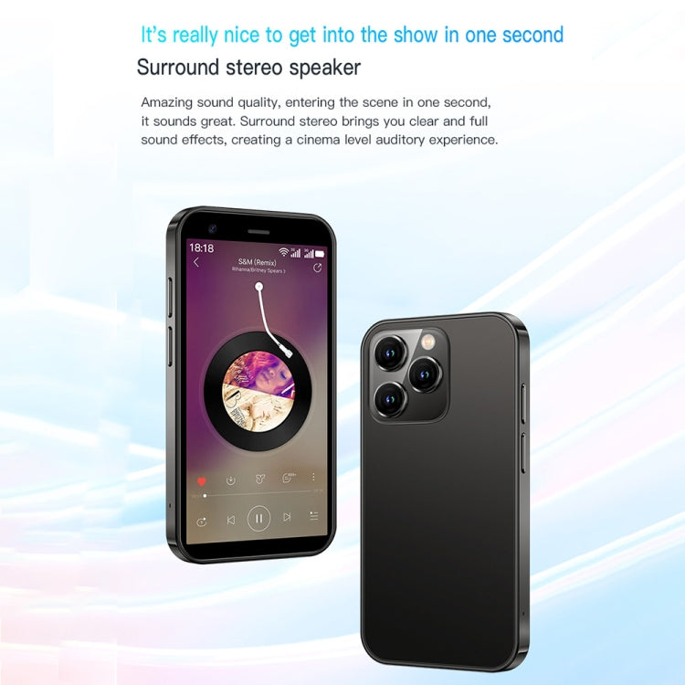 Màn hình 3.0 inch Android 8.1 MTK6580 Quad Core lên đến 1.3GHz, Bluetooth, WiFi, GPS, Mạng: 3G, Dual SIM, SOYES XS15