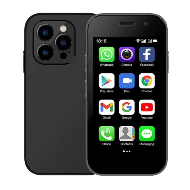 Màn hình 3.0 inch Android 9.0 MTK6737 Quad Core, Bluetooth, WiFi, Mạng: 3G, Dual SIM, SOYES XS15 Pro