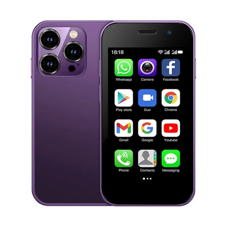 Màn hình 3.0 inch Android 9.0 MTK6737 Quad Core, Bluetooth, WiFi, Mạng: 3G, Dual SIM, SOYES XS15 Pro