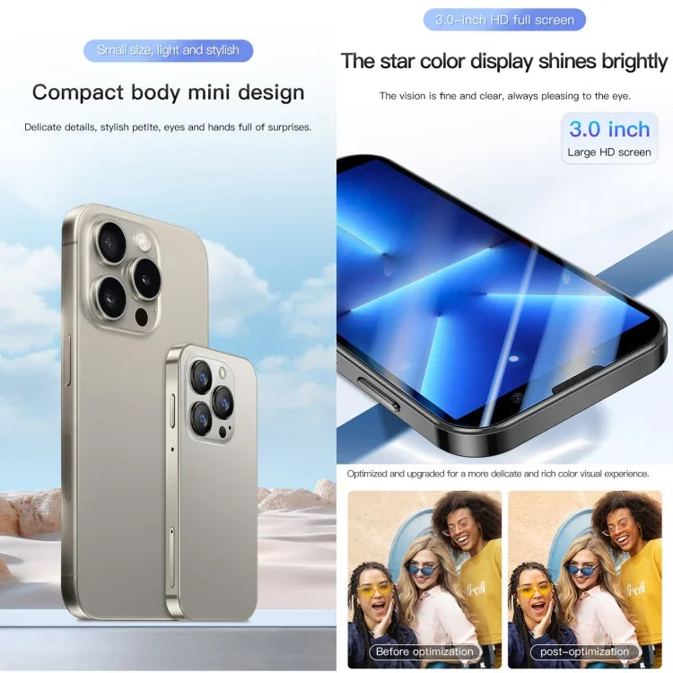 SOYES XS18 Pro, 2GB+16GB, 3.0 inch Android 9.0 MTK6580 Quad Core, Mạng: 3G, 2 SIM, XS18 Pro