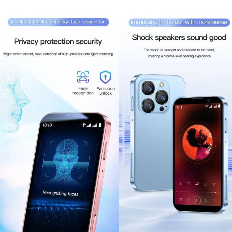 SOYES XS18 Pro, 2GB+16GB, 3.0 inch Android 9.0 MTK6580 Quad Core, Mạng: 3G, 2 SIM, XS18 Pro