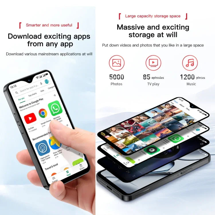 SOYES XS18 Pro Max, 2GB+16GB, Face ID, 4.3 inch Android 8.1 MTK6737A Quad Core, Mạng: 4G, OTG, 2 SIM, XS18 Pro Max
