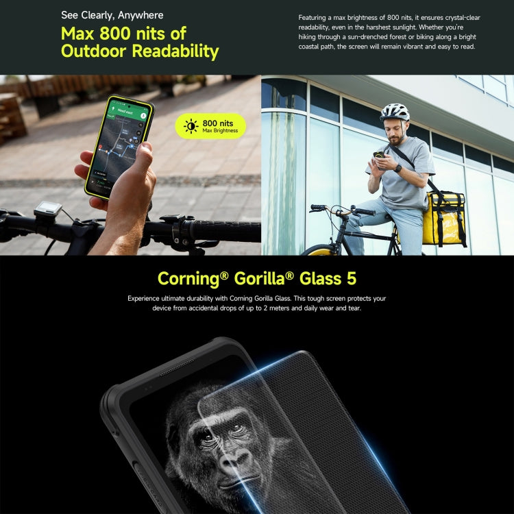 Ulefone Armor X31 Pro 5G, 8GB+256GB, tầm nhìn ban đêm, điện thoại bền IP68/IP69K, màn hình 6.56 inch Android 14 MediaTek Dimensity 6300 Octa Core, Mạng: 5G, NFC, OTG, Armor X31 Pro