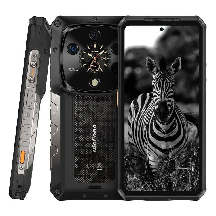 Ulefone Armor 28 Ultra Điện thoại bền, 16GB+1TB, Tầm nhìn ban đêm, 10600mAh, 6.67 inch Android 14 MediaTek Dimensity 9300+ Octa Core, Mạng: 5G, NFC, Armor 28 Ultra
