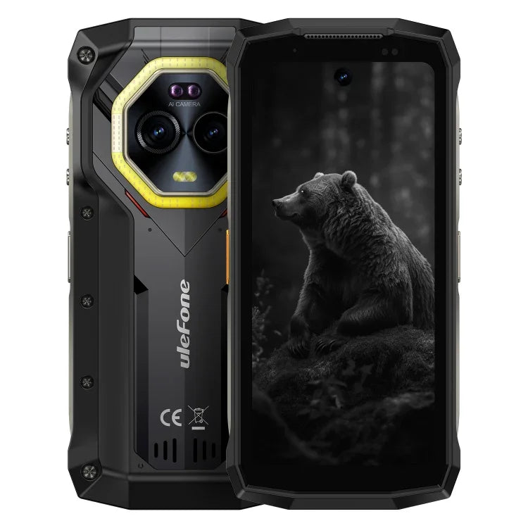 Ulefone Armor Mini 20, tầm nhìn ban đêm, 8GB+256GB, điện thoại bền IP68/IP69K, màn hình 4.7 inch Android 14 MediaTek Dimensity 6300 Octa Core, Mạng: 4G, NFC, OTG, Armor Mini 20