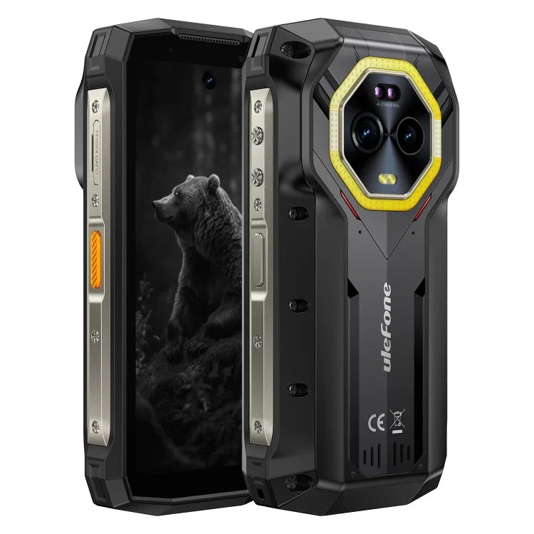 Ulefone Armor Mini 20, tầm nhìn ban đêm, 8GB+256GB, điện thoại bền IP68/IP69K, màn hình 4.7 inch Android 14 MediaTek Dimensity 6300 Octa Core, Mạng: 4G, NFC, OTG, Armor Mini 20