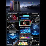 HOTWAV CYBER 13, điện thoại bền IP68/IP69K, 8GB+128GB, pin 10800mAh, màn hình 6.6 inch Android 14.0 Unisoc T606 Octa Core, Mạng: 4G, NFC, OTG
