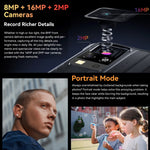 Blackview BV4800 Pro, 4GB+128GB, IP68/IP69K/MIL-STD-810H, màn hình 6.56 inch Android 14 Unisoc T606 Octa Core, Mạng: 4G, OTG