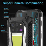 Unihertz Tank 3 / 8849, 16GB+512GB, camera 200MP, tầm nhìn ban đêm, pin 23800mAh, màn hình 6.79 inch Android 13 Dimensity 8200 Octa Core, Mạng: 5G, Tank 3 không có máy đo khoảng cách laser