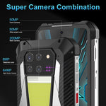 Unihertz Tank 3 / 8849, 16GB+512GB, camera 200MP, tầm nhìn ban đêm, pin 23800mAh, màn hình 6.79 inch Android 13 Dimensity 8200 Octa Core, Mạng: 5G, Tank 3 không có máy đo khoảng cách laser