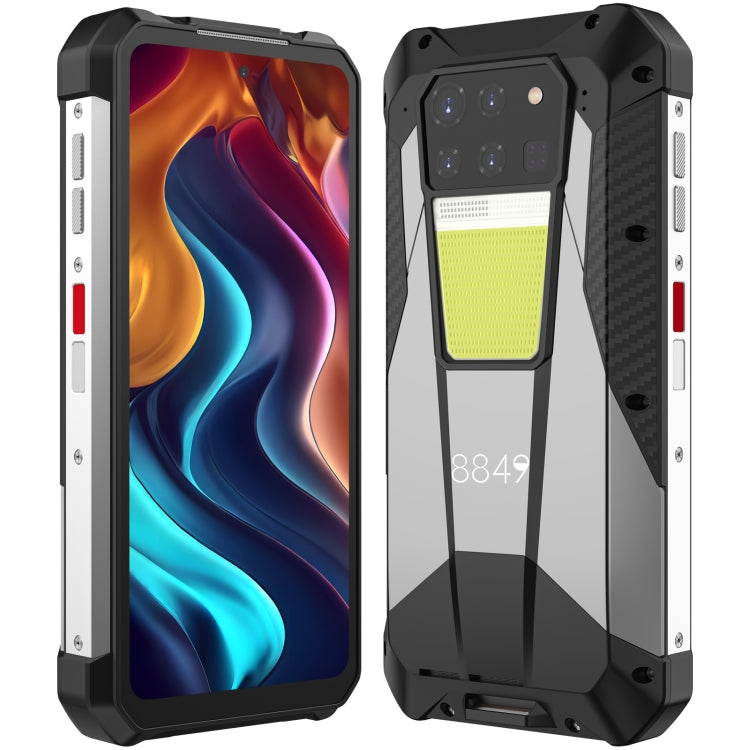 Unihertz Tank 3 / 8849, 16GB+512GB, camera 200MP, tầm nhìn ban đêm, pin 23800mAh, màn hình 6.79 inch Android 13 Dimensity 8200 Octa Core, Mạng: 5G, Tank 3 không có máy đo khoảng cách laser