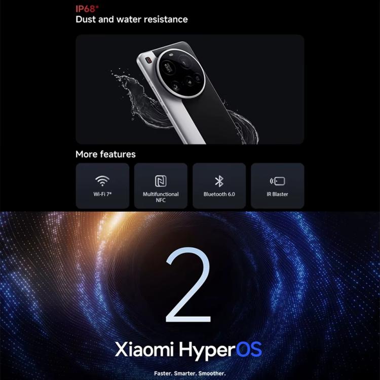 Xiaomi 15 Ultra Toàn cầu, 16GB+512GB, Cảm biến vân tay siêu âm 3D, Camera 200MP, Màn hình 6.73 inch Xiaomi HyperOS 2 Snapdragon 8 Elite Octa Core 3nm, NFC, Mạng: 5G, Xiaomi 15 Ultra Toàn cầu, 16GB+512GB (Bạc), Xiaomi 15 Ultra Toàn cầu, 16GB+512GB (Đen)