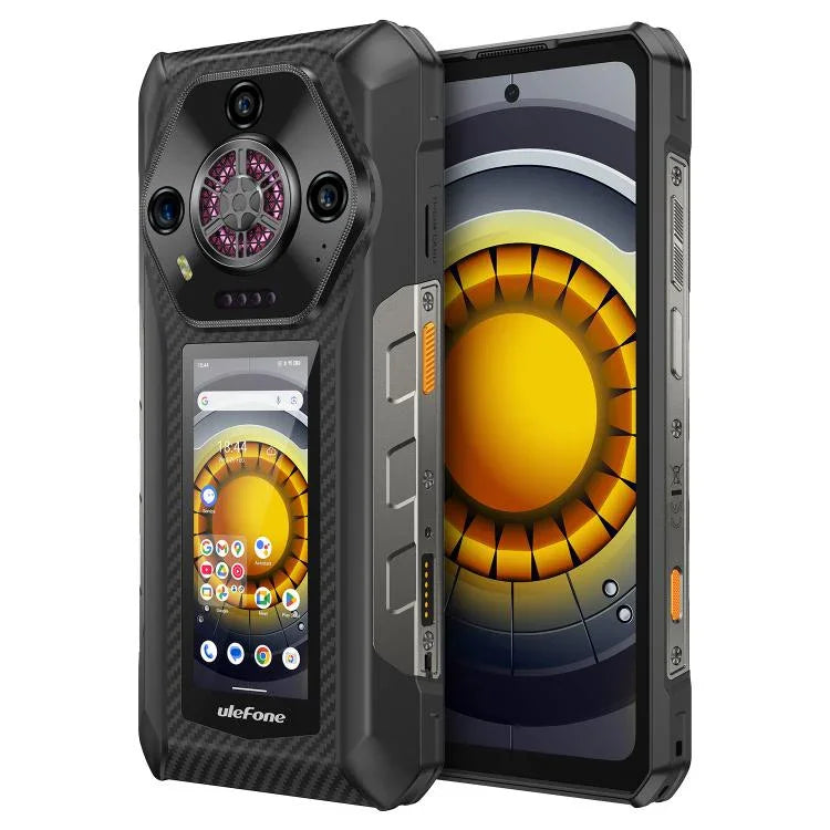 Ulefone Armor 30 Pro Điện thoại bền, 16GB+512GB, Tầm nhìn ban đêm, Màn hình kép 6.95 inch + 3.4 inch Android 14 MediaTek Dimensity 7300X Octa Core, Mạng: 5G, OTG, NFC, Armor 30 Pro