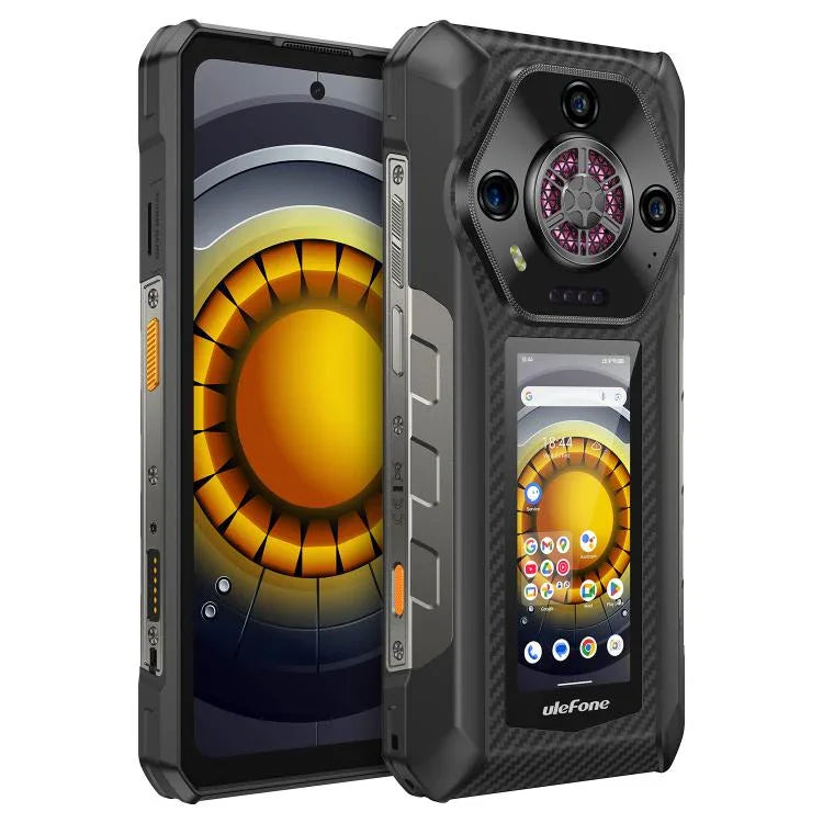 Ulefone Armor 30 Pro Điện thoại bền, 16GB+512GB, Tầm nhìn ban đêm, Màn hình kép 6.95 inch + 3.4 inch Android 14 MediaTek Dimensity 7300X Octa Core, Mạng: 5G, OTG, NFC, Armor 30 Pro